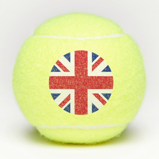 Balles De Tennis Royaume-Uni Union Jack Drapeau des colonies britan (Devant)