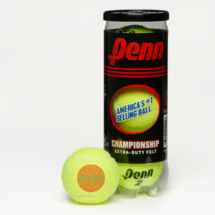 Balles De Tennis Score vert et orange Penn tennis balls