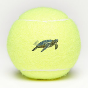 Balles De Tennis Sea turtle cartoon