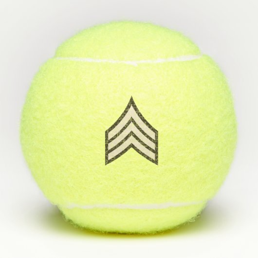 Balles De Tennis Sergent d'armée (Devant)