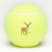 Balles De Tennis Simple dessin (Dos)