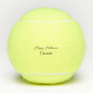 Balles De Tennis SIMPLE MINIMAL.CUTIE AJOUTEZ NOM BÉBÉ joyeux Hallo