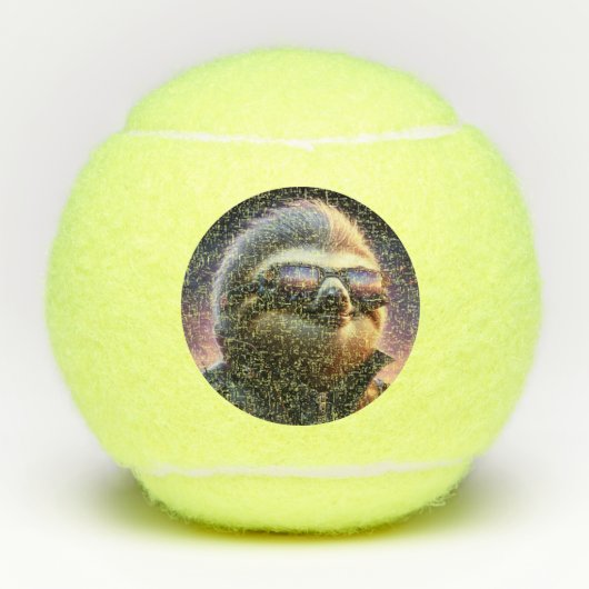 Balles De Tennis Sloth Cyberpunk (Devant)