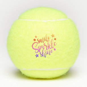 Balles De Tennis Smile Sparkle Shine Black Citation multicolore