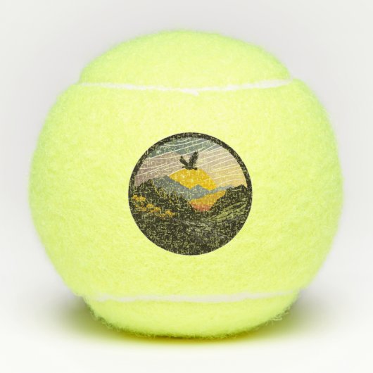 Balles De Tennis Snowdonia (Devant)