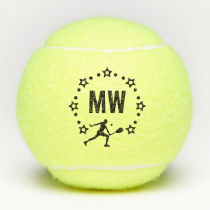 Balles De Tennis Star Player Monogrammé