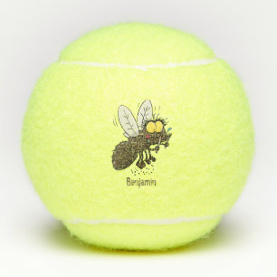 Balles De Tennis Taon drôle dessin animé insecte