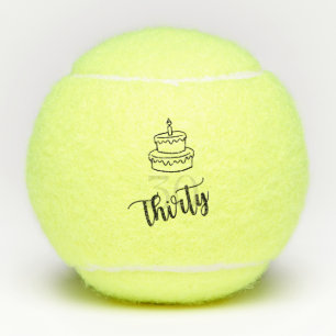 Balles De Tennis Tennis 30e anniversaire pour le joueur de tennis