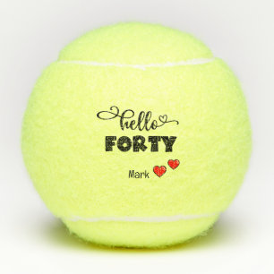 Balles De Tennis Tennis 40e anniversaire