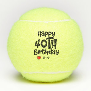 Balles De Tennis Tennis 40e anniversaire