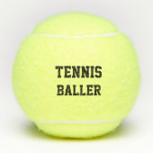 Balles De Tennis Tennis Baller (Devant)