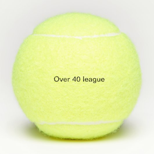 Balles De Tennis Tennis de 40 ans (Devant)