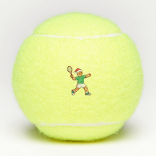 Balles De Tennis Tennis en pain d'épices Noël 2026 Fêtes Sports