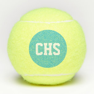 Balles De Tennis Tennis Monogramme INITIALES Sports Net Love Jeu