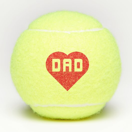 Balles De Tennis Tennis Papa Love (Devant)
