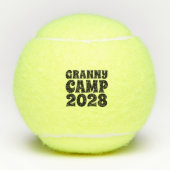 Balles De Tennis Texte du camp de Granny (Devant)