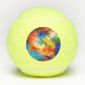 Balles De Tennis Texture colorée (Devant)