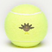 Balles De Tennis Thanksgiving Pluced Turkey (Dos)