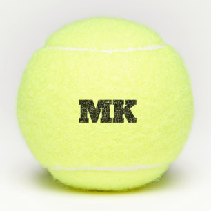 Balles De Tennis Thème de tennis grand monogramme gras
