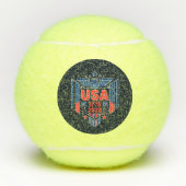 BALLES DE TENNIS USA 1776-2026 (Devant)