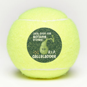 Balles De Tennis Vessie De Galles De Lazage Bon Pour Rien De Stoner