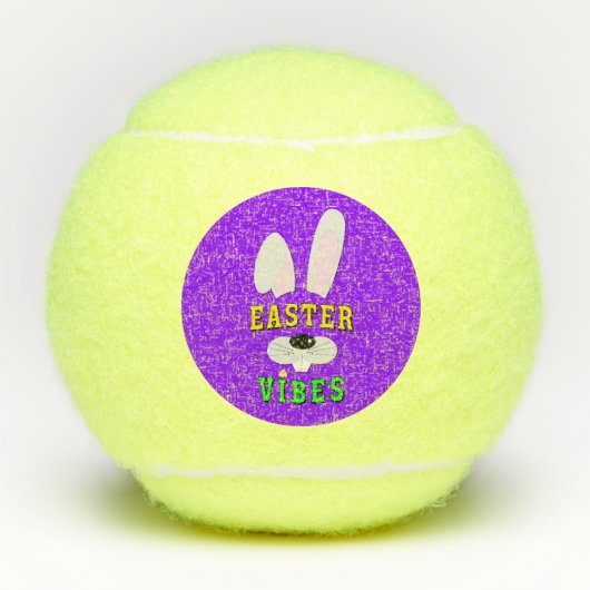 Balles De Tennis Vibes de Pâques (Devant)