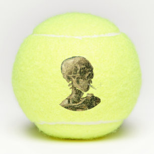 Balles De Tennis Vincent van Gogh - Crâne avec cigarette allumée