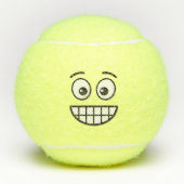 Balles De Tennis Visage de broyage avec yeux ouverts (Devant)