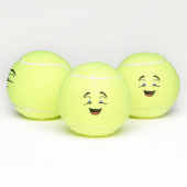 Balles De Tennis Visage joyeux Générique De Marque (Multiple)
