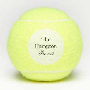 Balles De Tennis Votre nom d'entreprise ou logo Tennis Balls