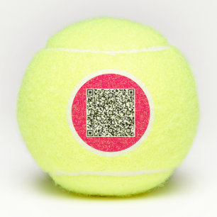 Balles De Tennis Votre QR Code Scan personnalisé Tennis Balls Cadea