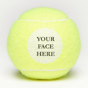 Balles De Tennis VOTRE VISAGE Tennis Balls personnalisés