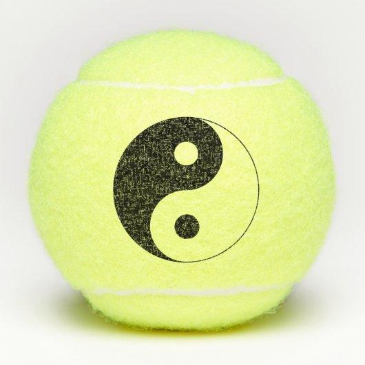 Balles De Tennis Yin Yang (Devant)