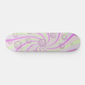 Balles et bulles Skateboard rose (Horz)