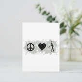 Ballet 1 briefkaart (Staand voorkant)