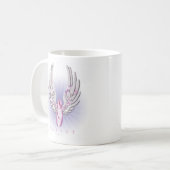 Ballet ailé (Danse) Café Mug (Devant gauche)