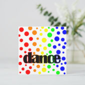 Ballet Anniversaire / Dance Party Invitation (Debout devant)
