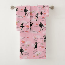 ballet bad handdoek