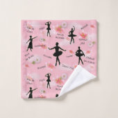 ballet bad handdoek (Wasdoekje)