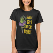 Ballet Ballerina Dancer Ballet Dance Costumes Frog T-shirt (Voorkant)