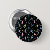 Ballet - Ballerina Dancer Shoes Button (Voorkant /achterkant)