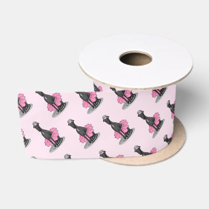 Ballet Ballerina Princess Greyhound Dog (zwart) Lint