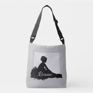 Ballet Ballerina Silhouet Dansen Crossbody Tas