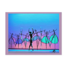 Ballet Beauty Briefkaart