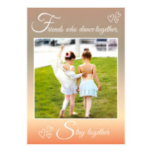 Ballet Beste Vrienden Dans Quote & Foto