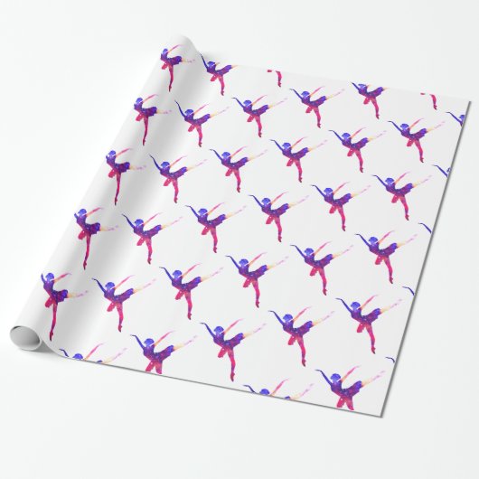 ballet cadeaupapier (Uitgerold)