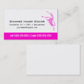 Ballet - carte de visite personnel (Devant / Derrière)