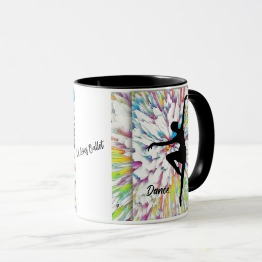 Ballet Coffee Mug Mok (Voorkant rechts)