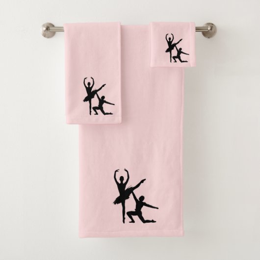 Ballet Couple Danse Accent rose (En situation)