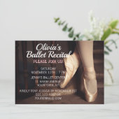 Ballet Dance Considérant Invitation Ballerina Pink (Debout devant)